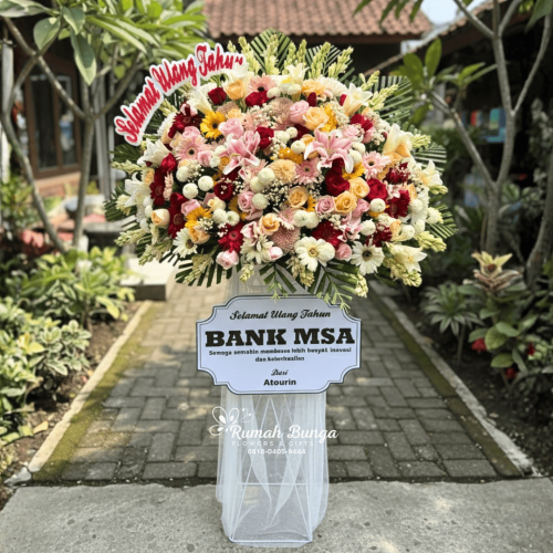 standing flowers jogja 1100k