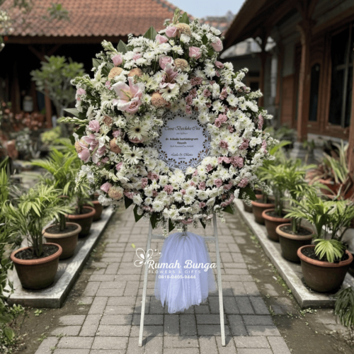 standing flowers jogja 800k