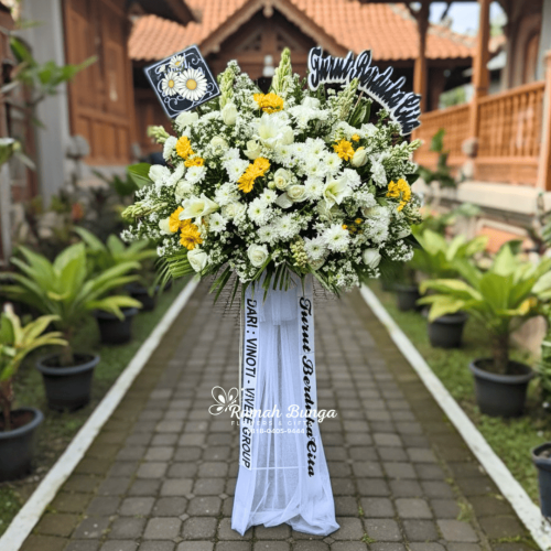 standing flowers jogja 850k