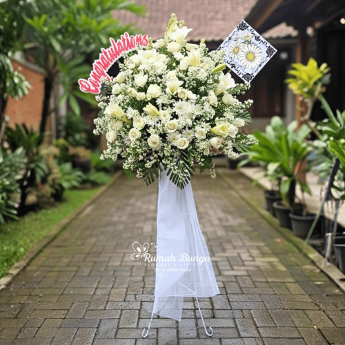 standing flowers jogja 900k