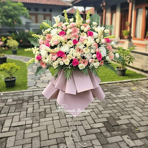 standing flowers jogja 950k